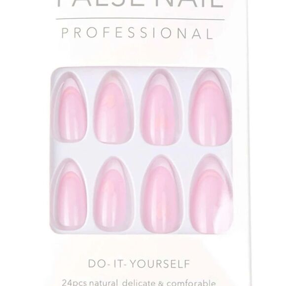 24 pcs Acrylic Press On Nail Set Reusable - Picture 2 of 6